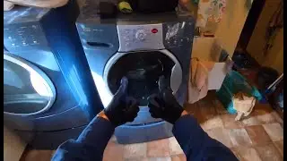How to Clean Washer Drain Pump Filter FAST! Washer wont spin. EXTREMELY clogged! Kenmore Whirlpool