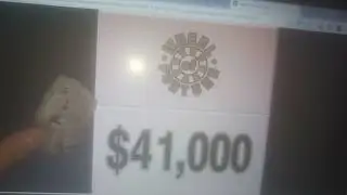 Yodely guy with 41,000 envelope 