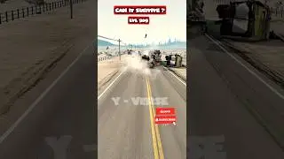 REALISTIC HIGH SPEED CAR CRASH! 😱🔥 BeamNG.Drive