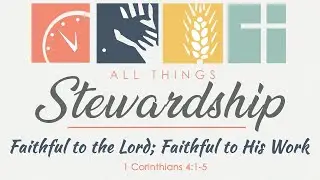 Stewardship of Grace and Gifts, 1 Peter 4: 7-11; July 13, 2025