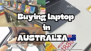 BUYING LAPTOP IN AUSTRALIA 🇦🇺 | LAPTOP UNBOXING | INTERNATIONAL STUDENT | PERTH | VLOG |
