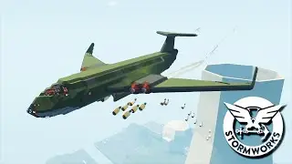 КЛАУД и ЕНОТ выполняют СТРАТЕГИЧЕСКОЕ ЗАДАНИЕ в Stormworks: Build and Rescue