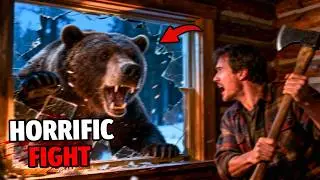Grizzly Bear Attacks Hunter's Cabin at 2 AM on October 5th, 2025