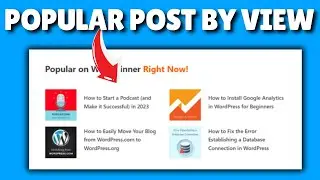 How to Show Most Popular Posts in WordPress (New Update)