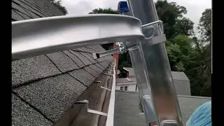 Gutter cleaning and repair