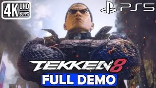 TEKKEN 8 FULL DEMO [PS5 4K 60FPS] Gameplay Walkthrough Part 1 - No Commentary