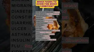 Food that make common health problems After 60