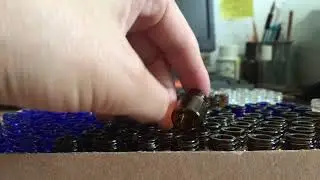 1ml and 2ml glass vials for essential oil
