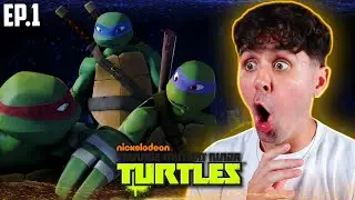 RISE OF THE TURTLES!! | FIRST TIME WATCHING Teenage Mutant Ninja Turtles 2012 Episode 1 REACTION!