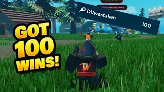 Got 100 Wins in Rift Royale Roblox!