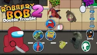 Robbery Bob 2 Mod Special among us Trial phase