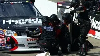 Kurt Busch hot after damage on pit road