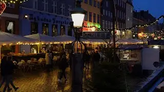 Christmas in Copenhagen Denmark 4K (Ultra HD). كريسماس في كوبنهاجن دانمارك