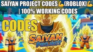 SAIYAN PROJECT CODES 💪[ROBLOX]💪 | 🔥WORKING CODES FOR ROBLOX SAIYAN PROJECT