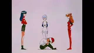 Shinji finds out about Santa (Evangelion Fandub)