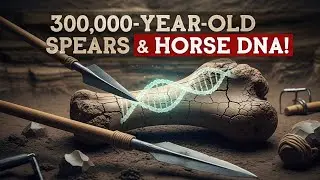 ДНК древней лошади обнаружена на 300 000-летних копьях!