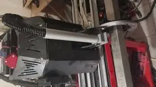 Agritube Pipe Profiler doing demo dry run.