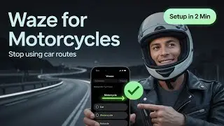 How to Set Waze for Motorcycle Navigation