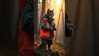 Scout Cat on the Hunt &ndash; Cats in Uniform