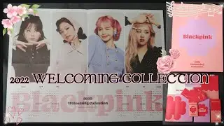 BLACKPINK✨2022✨ WELCOMING COLLECTION | Unboxing (real sound no background music ASMR)