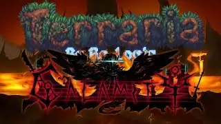Идёт стрим по игре Terraria коламити мод