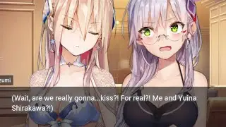 Yukkie Kisses Yuina-Senpai | Heaven Burns Red