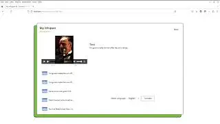 Video Audio To Text AI App- PHP, MySQL Whisper AI