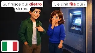 🇮🇹 Learn Italian in 20 Minutes: 50+ Queue & Line Phrases You Need (A1-A2)