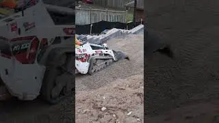 Bobcat MT100 + Excellent Driving Skills = Make Work Simple