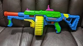 Review - Adventure Force Alpha Auto 72 Dart Blaster Toy Gun