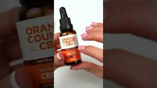 #ASMR #unboxing Natural Flavour CBD Oil Tincture 500mg 30ml #shorts