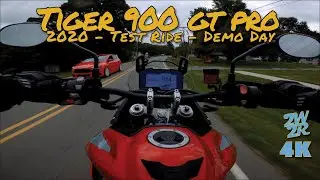 🏍Tiger 900 GT Pro | Test Rider | Triumph Lake Norman Demo Day 🐯