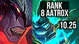 AATROX vs HECARIM (TOP) | Rank 8 Aatrox, Dominating, 8/3/7 | EUW Challenger | v10.25