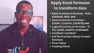 Учебное пособие по Microsoft Excel на языке йоруба (часть 3): применение формул Excel для преобразования данных