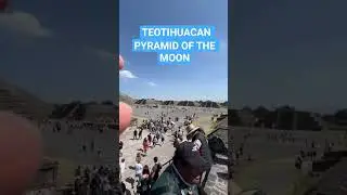 Teotihuacan city of gods pyramid of moon