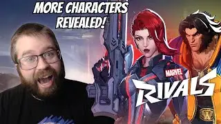 Marvel Rivals | Launch Trailer REACTION!!! MORE CHARACTERS REVEALED!