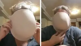 Nurse Fails At Making Face Mask From Bra
