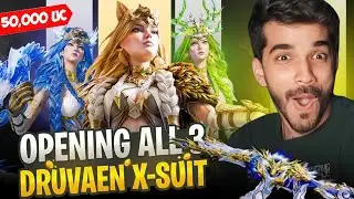 Snax Got All 3 DRUVAEN X-SUIT In 50,000 UC😱 *LUCKIEST CRATE OPENING*