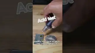 How to test real silver from fake silver bars and coins, this can also be used on 925 silver jewelry