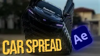 Rotating Car Spread Effect in After Effects