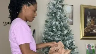 Vlogmas Day 2: Decorating the Christmas tree. How’d I do? #sastv #christmas #vlog