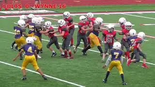 4th Grade SMC Colts VS Wynne Stingers 9/26/2020