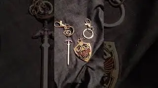 and I got a Legend of Zelda keychain