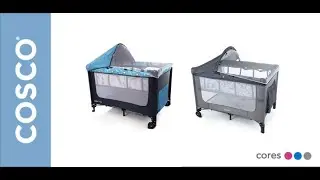 Ber&ccedil;o Port&aacute;til Happy Cosco: Conforto e Praticidade para o Beb&ecirc; e os Pais