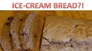 TWO INGREDIENT ICE-CREAM BREAD!