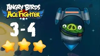 Angry Birds Ace Fighter - Tropical Beach 3-4 [NORMAL + HARD]