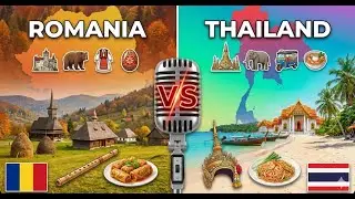 Romania vs Thailand: The Legend of Dracula vs The Land of Smiles