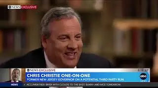 Chris Christie Joins ABC's Good Morning America