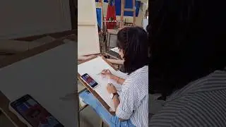 Vibe of Art college 🦋🌸✨#viral #trending #artist #artcollege #shorts #youtubeshorts