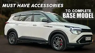 KIA CARENS 2023 MODIFICATION - MOST IMPORTANT ACCESSORIES | 📞7977493577